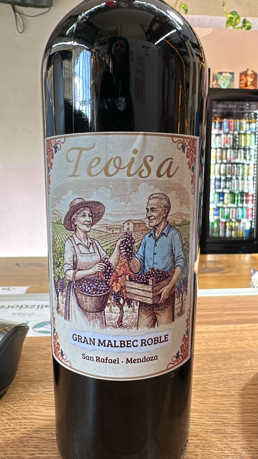 TEOISA GRAN MALBEC ROBLE 750ML
